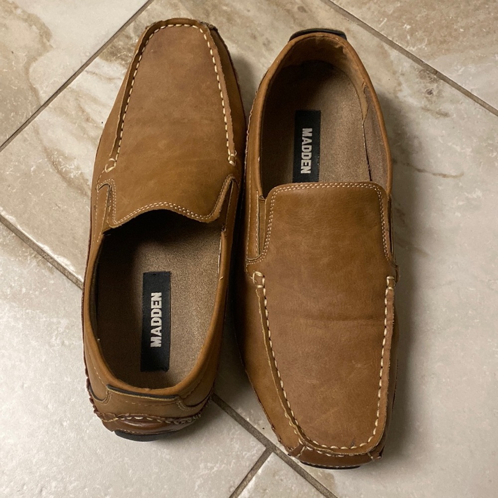 Men Madden size 10 slip on loafers
